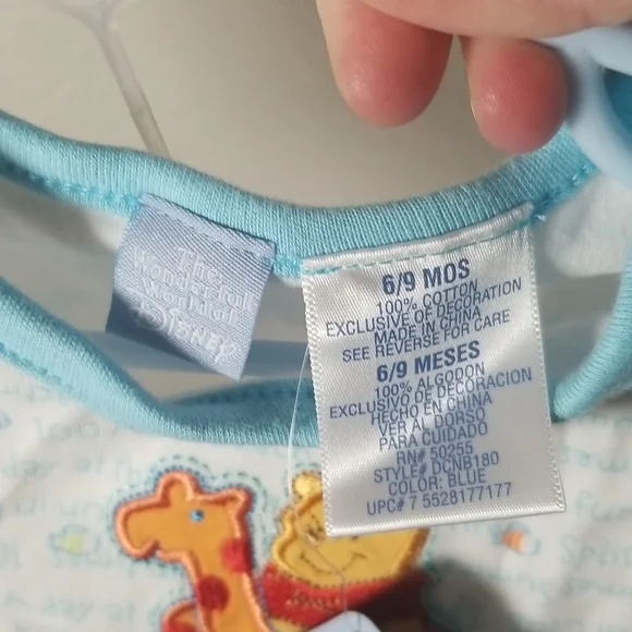 Two Disney (Mickey & Winnie) 2 piece sets for 6/9 months BRAND NEW - Picture 12 of 14